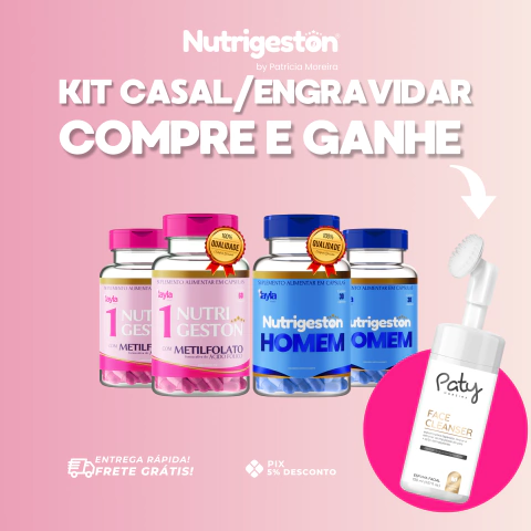 kit Casal Plus e GANHE ESPUMA DE LIMPEZA FACIAL